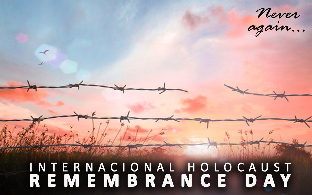 marladedone's tweet photo. 75 anos se passaram, mas jamais esqueceremos... #holocaustremembrance
#WeRemember #NeverForget https://t.co/qH3jNGx2gl