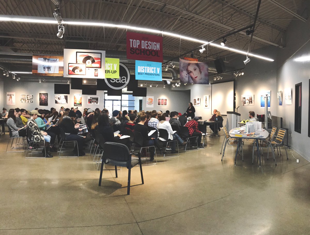 Special thanks to <a href="/iglooletterpres/">Igloo Letterpress</a>, <a href="/OregonPrinting/">Oregon Printing</a> and <a href="/MillcraftPaper/">Millcraft</a> for chatting with our second years about the print process!