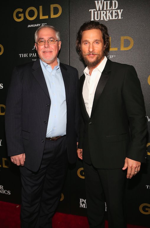 WildTurkey's tweet image. Master Distiller Eddie Russell took a day off to hang out with our Creative Director. Don’t tell Jimmy. #GOLDTheMovie