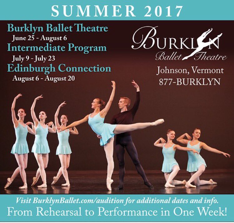 vinelandrdc's tweet photo. @BurklynBallet summer program audition at our studio tonight at 4:30! https://t.co/E734JwdEq3