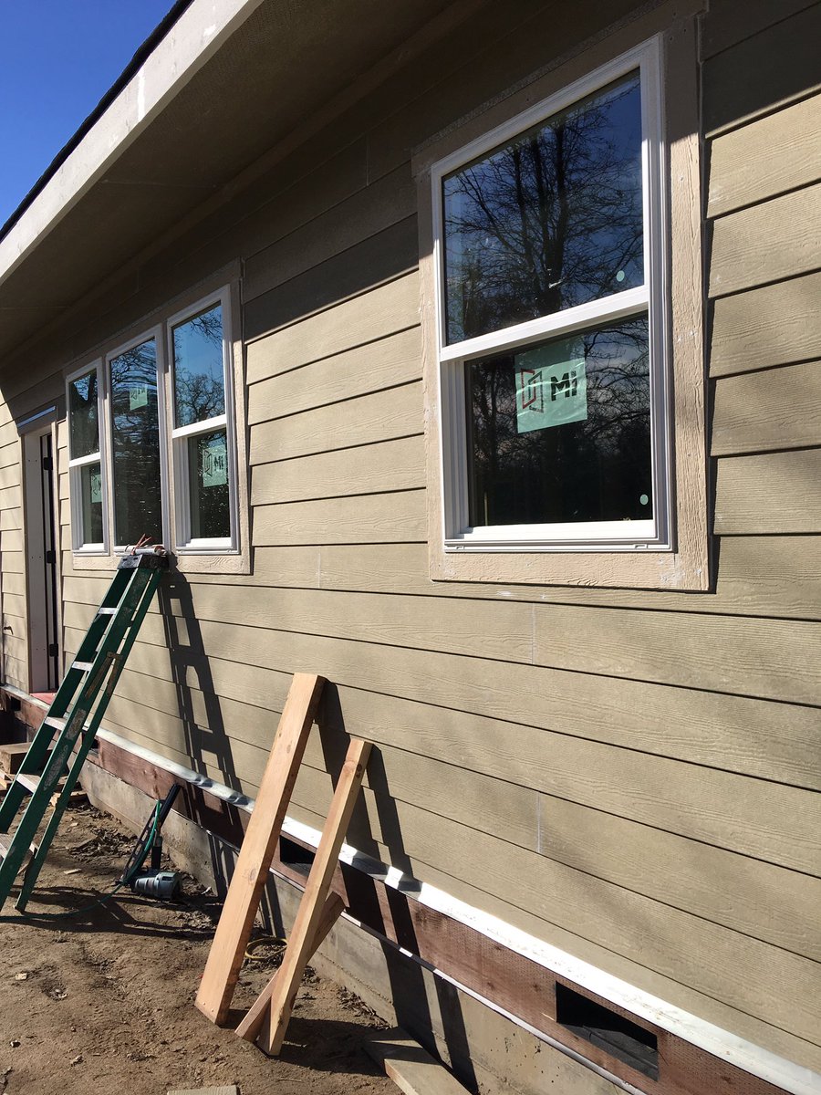 LPFarmstead's tweet photo. #Renovation is moving along nicely. Interior wall being opened up to the new #addition today. https://t.co/81nvZ0R0cq