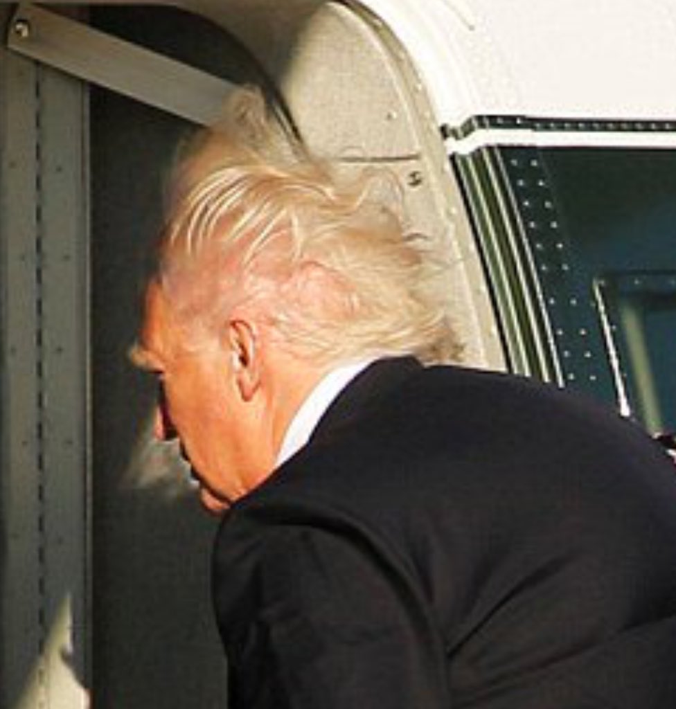 InNishiate's tweet photo. Hey @realDonaldTrump @POTUS What's your secret to keeping that mop so yellow? Russian remedy?? Urine trouble if you don't share your secret! https://t.co/qRGLzxeiYr