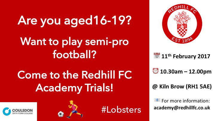 Redhill FC tweet media