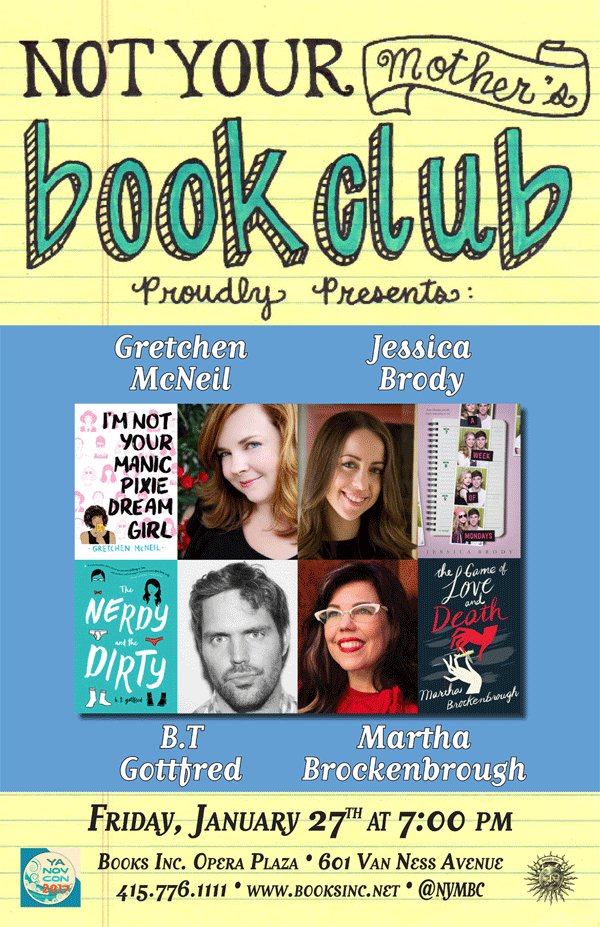 BooksIncStores's tweet image. .@SMCLYANovCon kicks-off TONIGHT! #ImNotYourManicPixieDreamGirl #AWeekOfMondays #TheNerdyAndTheDirty #GameOfLoveAndDeath #YANovCon 🕺🍾🤗