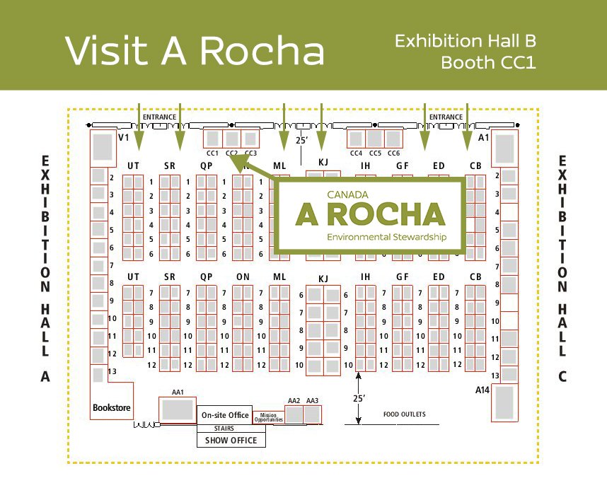arochacanada's tweet photo. Come visit the friendly A Rocha team at our #MissionsFest booth! https://t.co/KKEobwTsih https://t.co/fGbrPoucKR