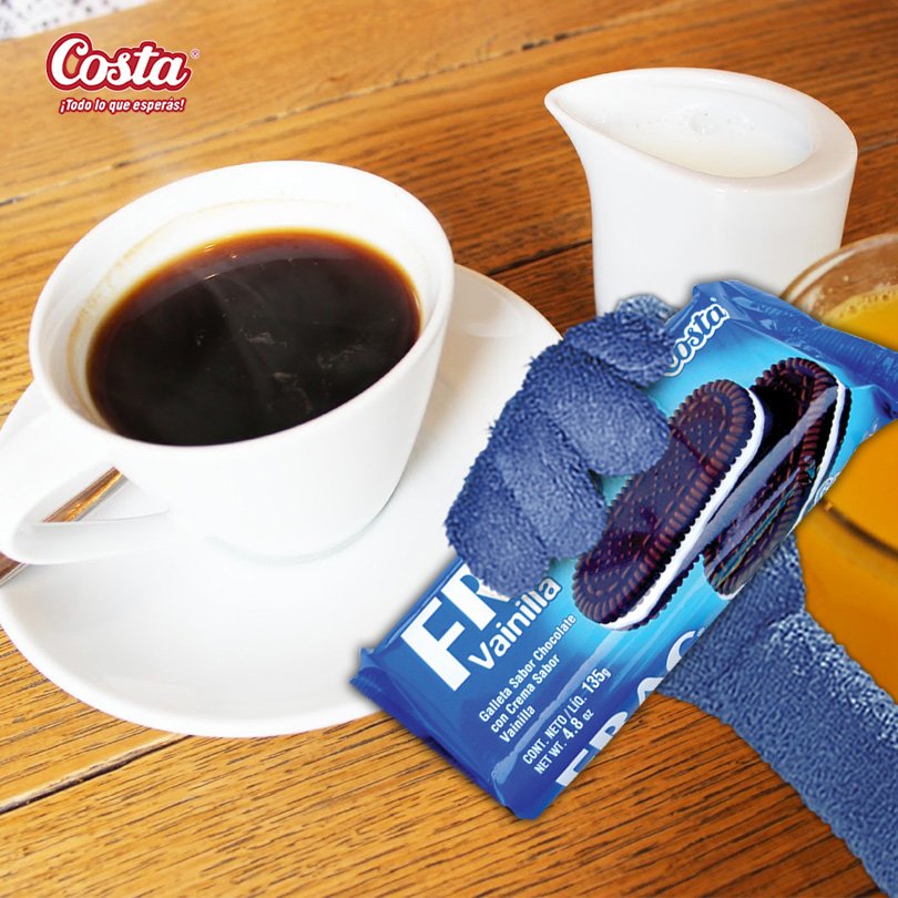 MonoCostapy's tweet photo. La mejor merienda del mundo mundial es café con Frac Vainilla 😍 https://t.co/rTqw4uADaO