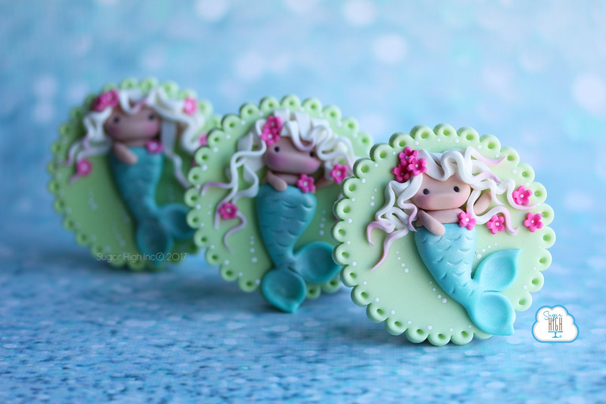 SugarHighInc's tweet photo. Little Mermaid Cupcake Topper Tutorial - https://t.co/lB9kskJ9BS https://t.co/Xq5kXmEy9t