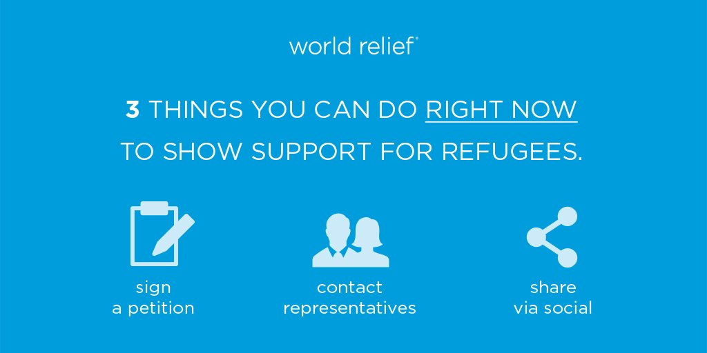 .@JennyYangWR provides 3 things you can do right now to show support for refugees. READ >> bit.ly/2jX33J4