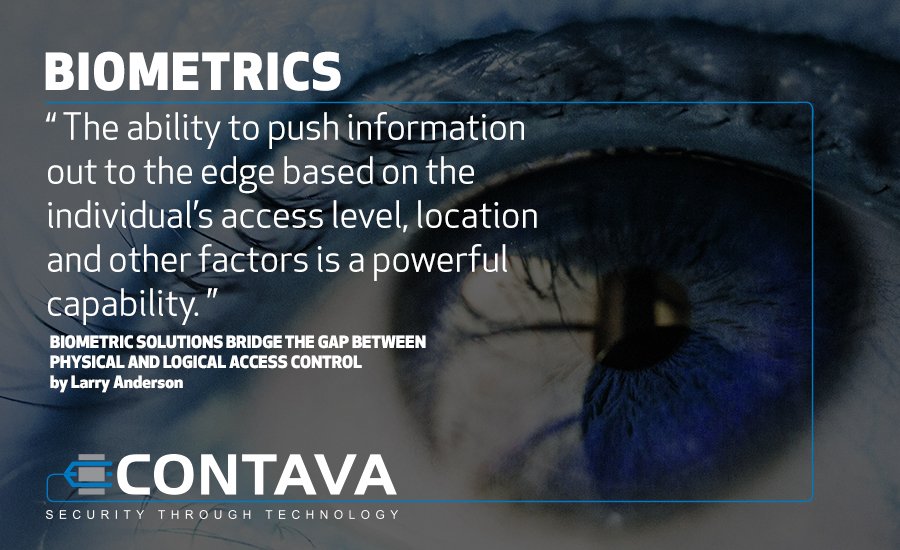 CONTAVA's tweet photo. Have you considered #biometrics as part of your #security program? Check out this article: https://t.co/LsPRwEcgtu #technology #yeg https://t.co/PASSf2VA9Y