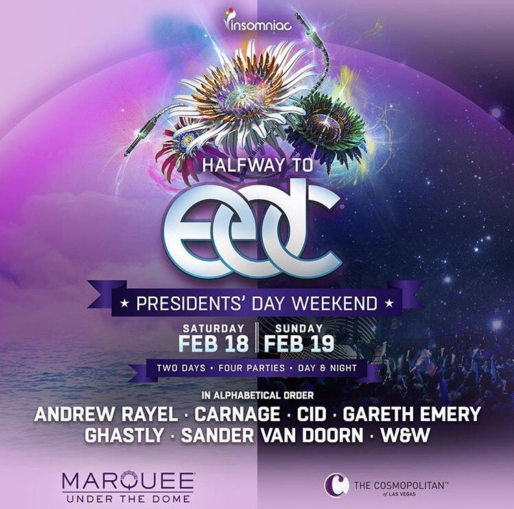 Half Way 2 EDC 🙌@MarqueeLV @insomniacevents https://t.co/ZSNHMFOOsV