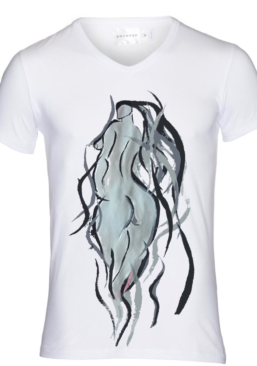FrameWear_'s tweet image. "Woman in Smoke". #Apparel#clothing#FrameWear#Artwork#design#tee#shirt#originals