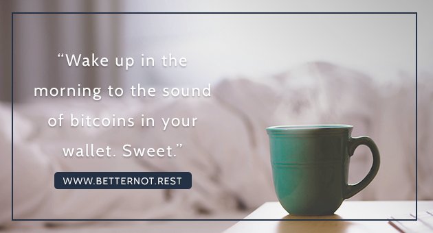 Betternotrest's tweet photo. Now you'll benefit from Bitcoin community strength. Crowdfunding page coming, stay tuned.

#Bitcoin #Blockchain #Startup #Cryptocurrency https://t.co/t6AqMf1OF5