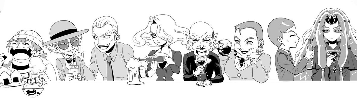 えり なじ Sur Twitter えり プリキュア５ナイトメアアンソロ様に描かせて頂いたときのコメントカット いつもおなかをすかせてたガマオ君にいっぱいご飯を食べて貰いたかったのと 付き合い長そうな雰囲気だった大幹部のお二方の会話を見たかったナ という願望を