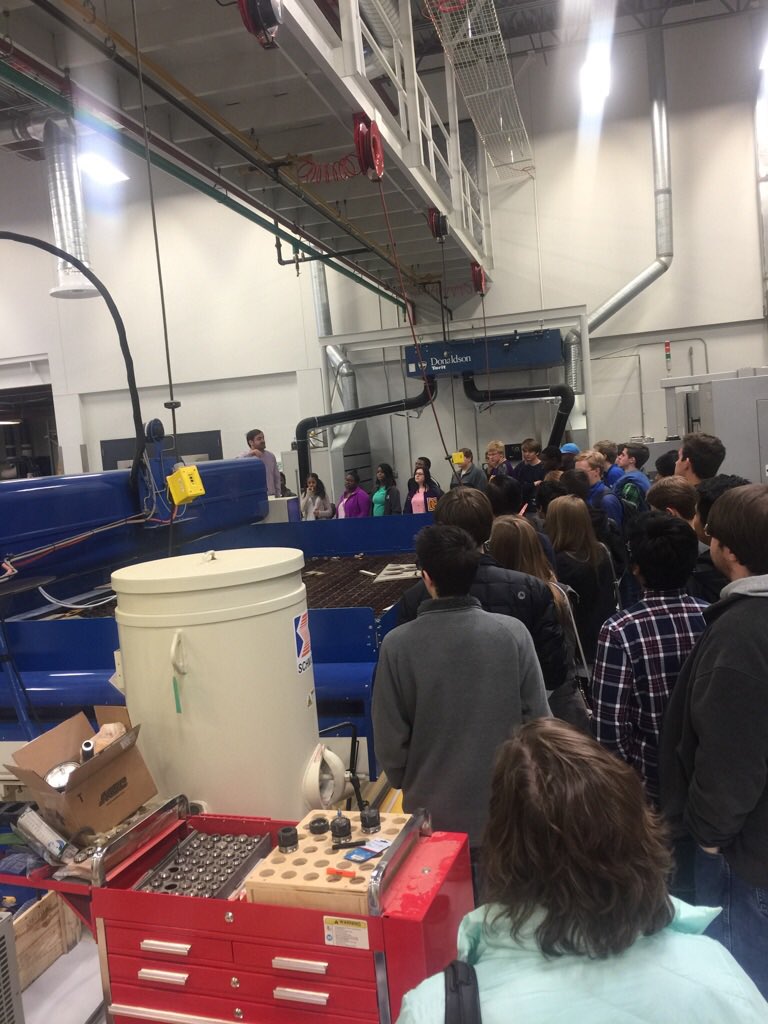 dchsjaguars's tweet photo. #DCRobotics toured the physics and CME at Ole Miss today. #TeamDCS #GreatDaytoBeAJag https://t.co/53yFpFHaDA