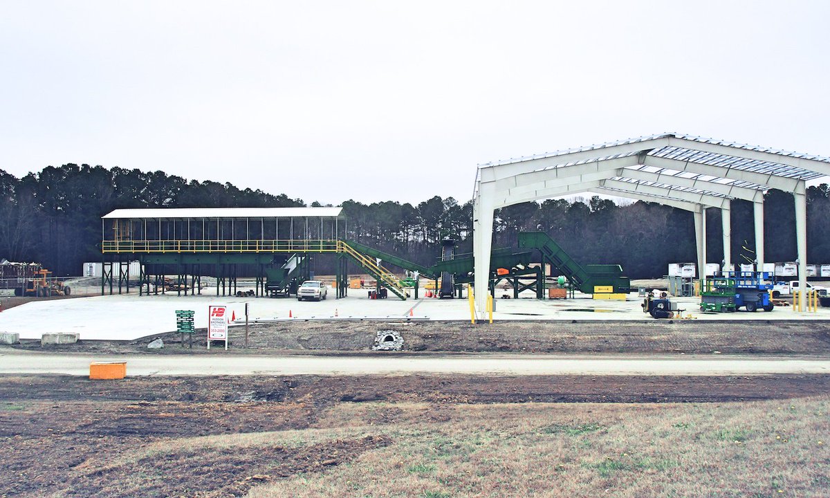 MetalTechSys's tweet image. Pitt County C&amp;amp;D Recycling System Gallery