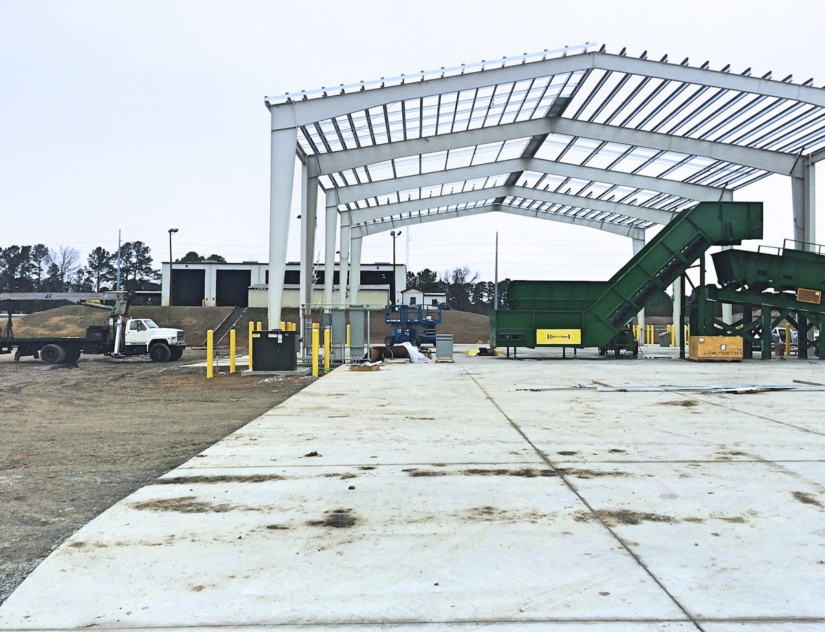 MetalTechSys's tweet image. Pitt County C&amp;amp;D Recycling System Gallery