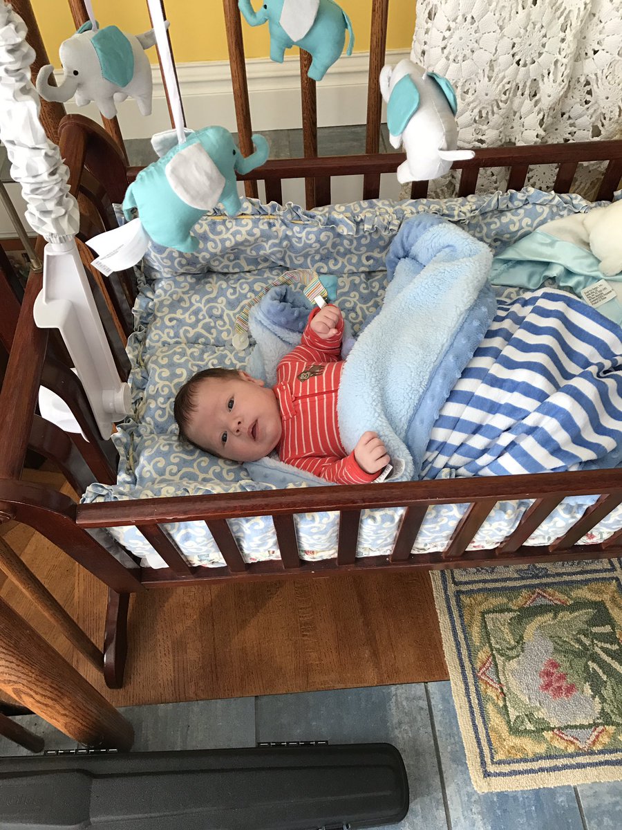 taylor_noggle's tweet photo. Weekend at Yayas house π#BabyRicks https://t.co/Srt9PMnUMP