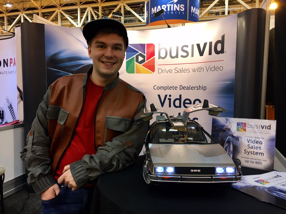busivid's tweet photo. Make sure to stop by the @busivid booth 5824 at #NADA100 for a quick demo &amp; ask for Marty! #video #tech #automotive #bringingItBack https://t.co/FDdyCn3LBU