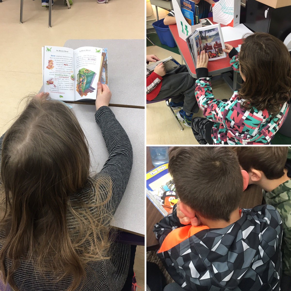 Mrs_Lindsay83's tweet photo. Grade 3/4 @WPEschool in @rdpschools getting in on #readfor15rdpl during D.E.A.R. time📚this afternoon! https://t.co/HCSt7QJSqk