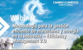EXPERTOSenRed's tweet image. Webinar: Metodología para la gestión eficiente de materiales y energía en la industria #EfficiencyManagement