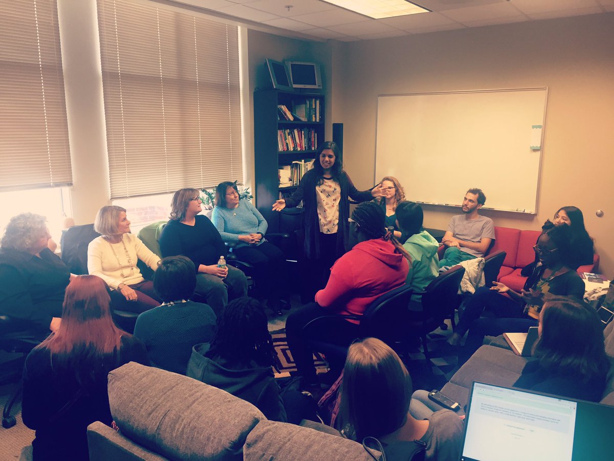 ACM_Women's tweet image. #techgirlstalks thank you CCI Business Partners for our amazing guests! #wonderwomen #learning #sharingexperience #acmwclt