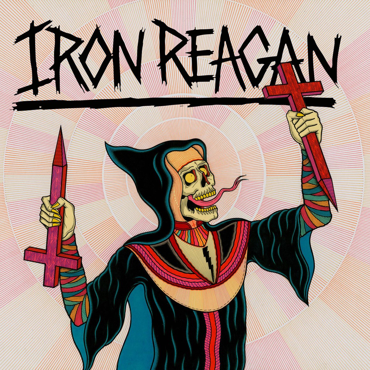 Retweet for a chance to win a CD of <a href="/Iron_Reagan/">Iron Reagan</a>'s new album 'Crossover Ministry' now only a week before release! #CrossoverMinistry