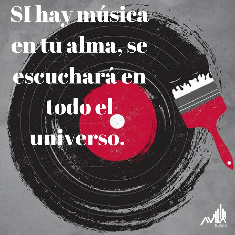 Que la música que hay en ti, se escuche en todo el universo.  #FelizViernes #VivaLaMúsica