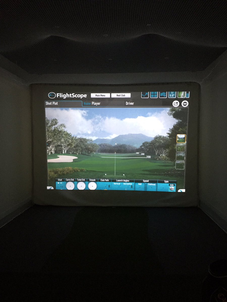 SimonPgapro's tweet photo. @AirdrieGolf job done!!- finally over the finish line - a great facility for all #AGC #lessons #fittings #simulatorhire #topfacility https://t.co/FFu3p18bXU