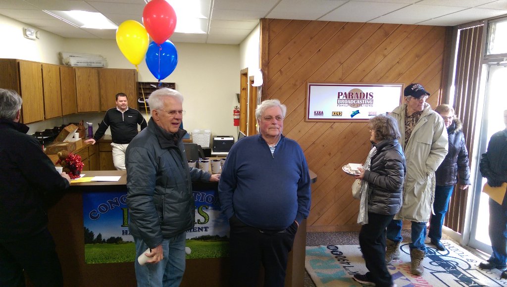 BruceMcKirdy's tweet photo. Dennis Anhalt retires from #KXRA today.  Thanks Dennis!  Its been a hoot! https://t.co/GcuVcO0yRZ