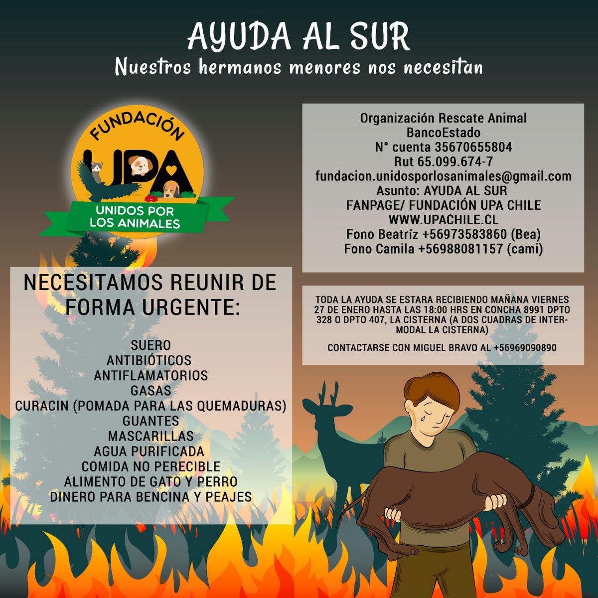 AELHUZ's tweet photo. Comparto xsi puedes ayudar @patrmarsh @patitakatu @Leppard_vk @PANCHOSAAVEDRA @kattykowaleczko @carolinapinoc @GrupoWurtlitzer @hnobiwan https://t.co/vNenuTWbEV