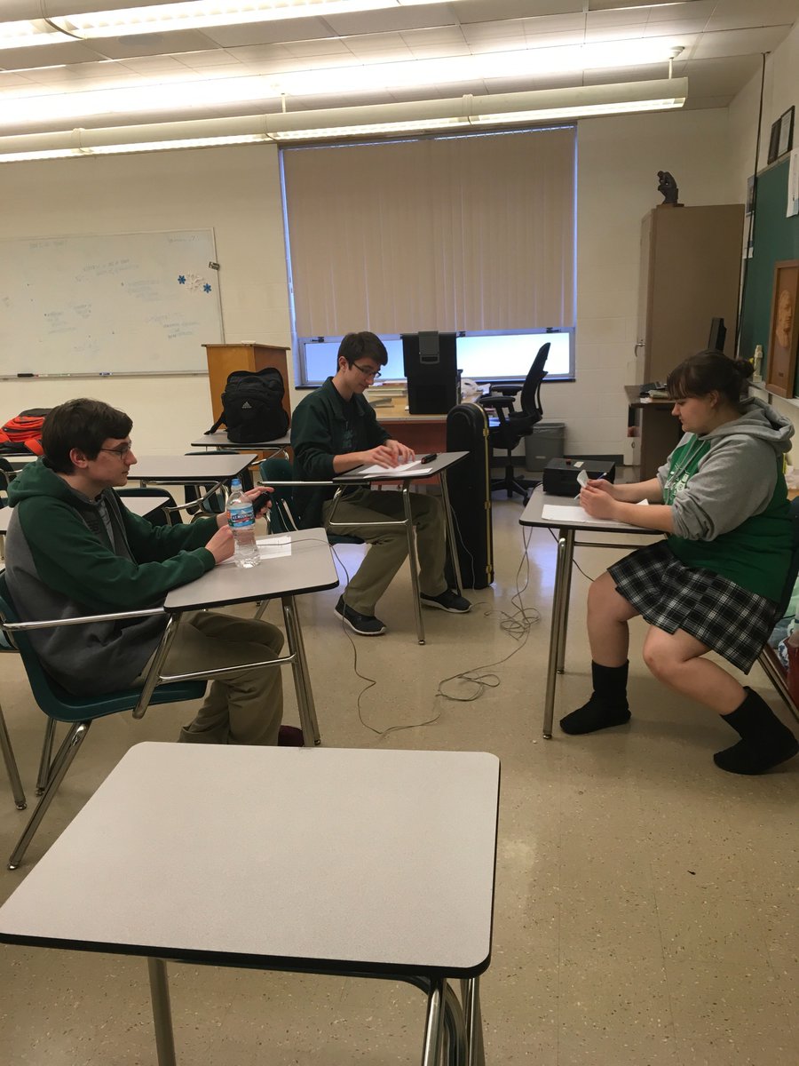 srafalk's tweet photo. @NugentGrcss your quiz bowl team is dedicated in your absence! #quizbowl#toomuchfun https://t.co/c116VSrKbD