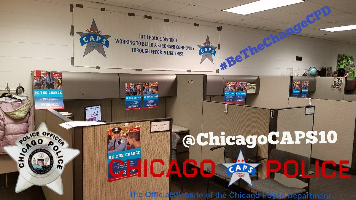 ChicagoCAPS10's tweet photo. #CPDtest recruitment 3315 W.Ogden ave 9am-2pm. Great event!!! ๐๐๐@Chicago_Police @bethechangecpd @fox32news https://t.co/RVgNFW3X0y