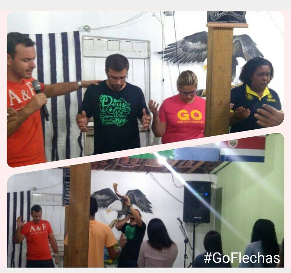 projetoflechas's tweet photo. Recepção dos novos missionários no Mutirão // Ativando o profético com o toque do shofar
#BaseLajedo
#GoFlechas https://t.co/vwDTnXgvau