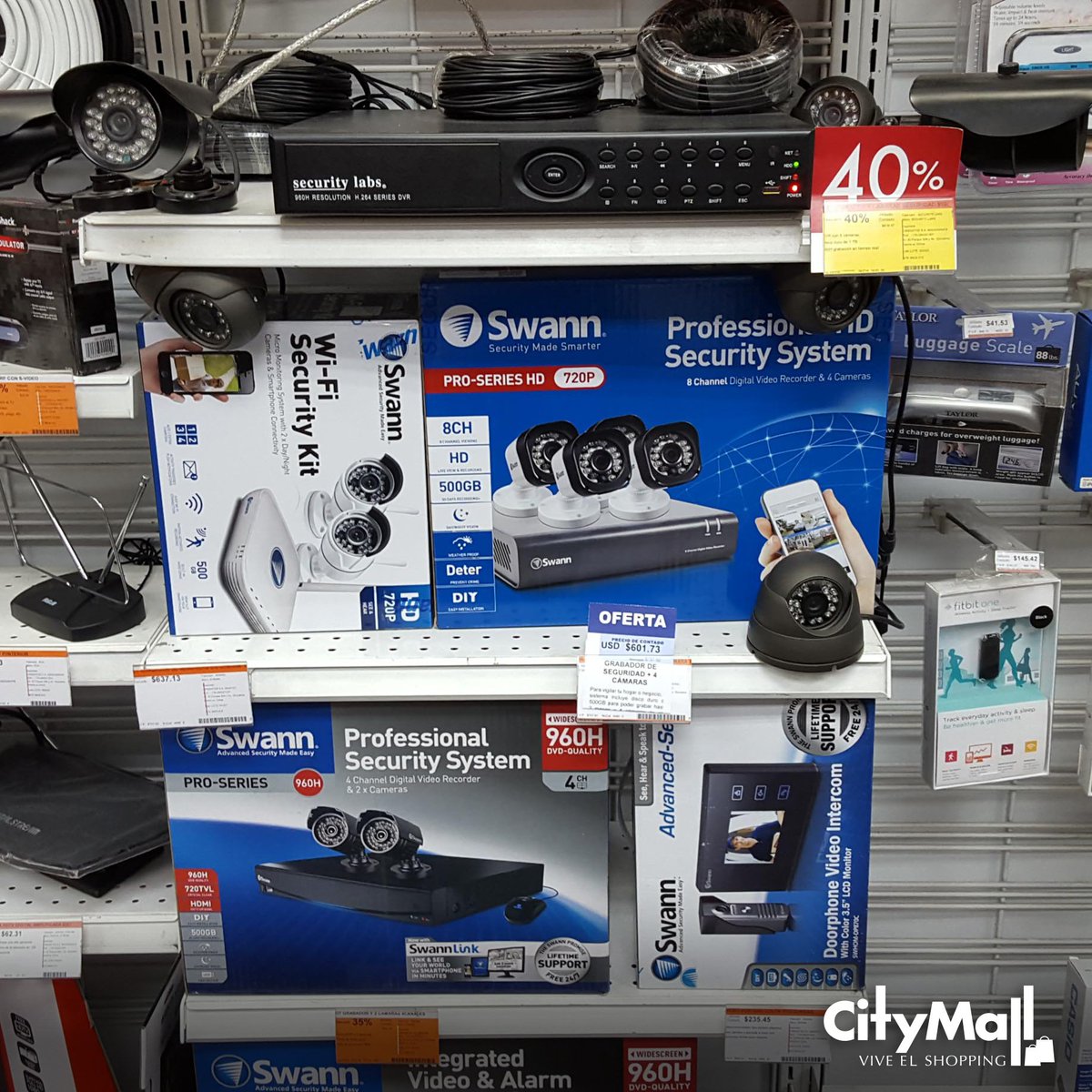 CityMall_Gye's tweet photo. Si de seguridad se trata, #MAXITec tiene una variedad de sistemas de vigilancia. Podrás monitorear tu casa desde tu móvil. https://t.co/sse3I5pprq