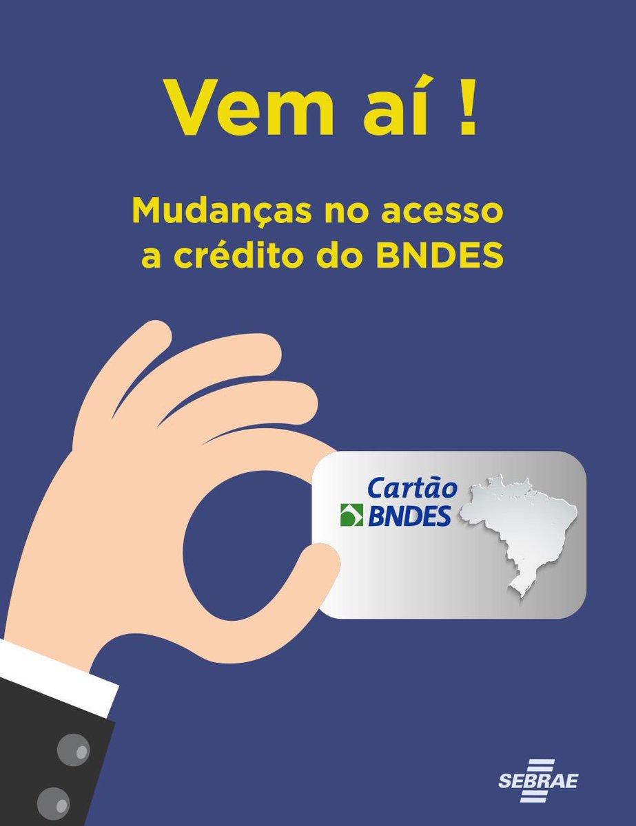 sebraegoias's tweet photo. A partir da próxima segunda, 30, começam a vigorar algumas mudanças do BNDES. Confira: https://t.co/wvT6iOUcSi #LeiGeral #MPE #SebraeInforma https://t.co/m5msqGknTc