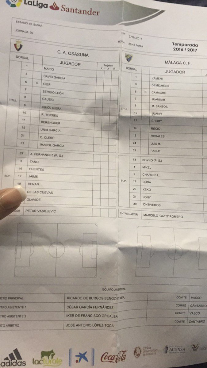 martuki2007's tweet photo. Desde "El Sadar"; Osasuna - Málaga ⚽️ https://t.co/2IYVdkMl80