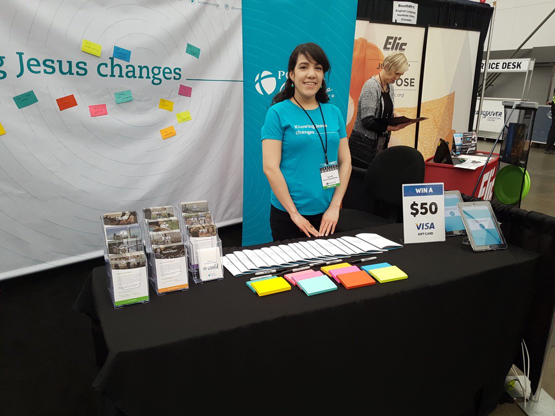 powertochange's tweet photo. Come by our booth at #missionsfestvancouver to find out how Power to Change helps people know Jesus! https://t.co/4o1XeBYSzv