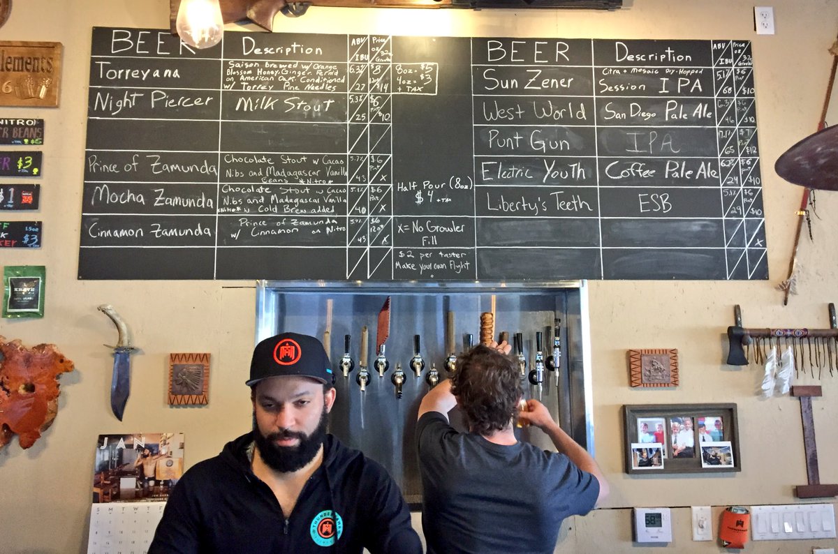 .<a href="/Gene_Lyons_/">Gene Lyons</a> &amp; I have found our very own Brewery in San Diego...
Prince of Zamunda &amp; WestWorld beers. Wish <a href="/Dick_Ebert/">Dick Ebert</a> was with us!