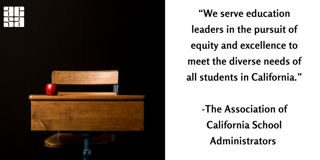 ACSA_info's tweet photo. #ACSA's Board of Directors has adopted a new vision statement for the organization this week. #EdEquity #LeadershipMatters https://t.co/ES5cHnDN1f