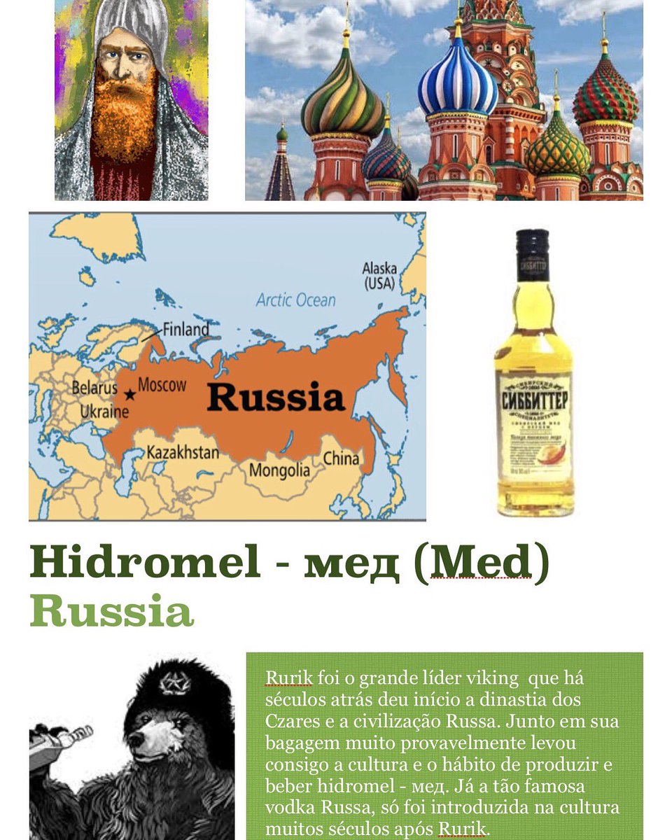 mead_urubici's tweet photo. Como é conhecido o Hidromel pelo mundo? Na edição de hoje: Rússia 🇷🇺 #мед #Hidromel #Urubici #Mead https://t.co/STwB34Jtmc