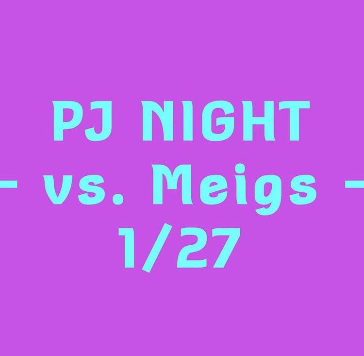 AlexanderStuco's tweet photo. BE THERE IN YO COMFIEST PJS TO WATCH THE BOYS TAKE ON MEIGS! Freshman @ 5, JV @ 6, Varsity @7:30 https://t.co/vMBI4gtYWH