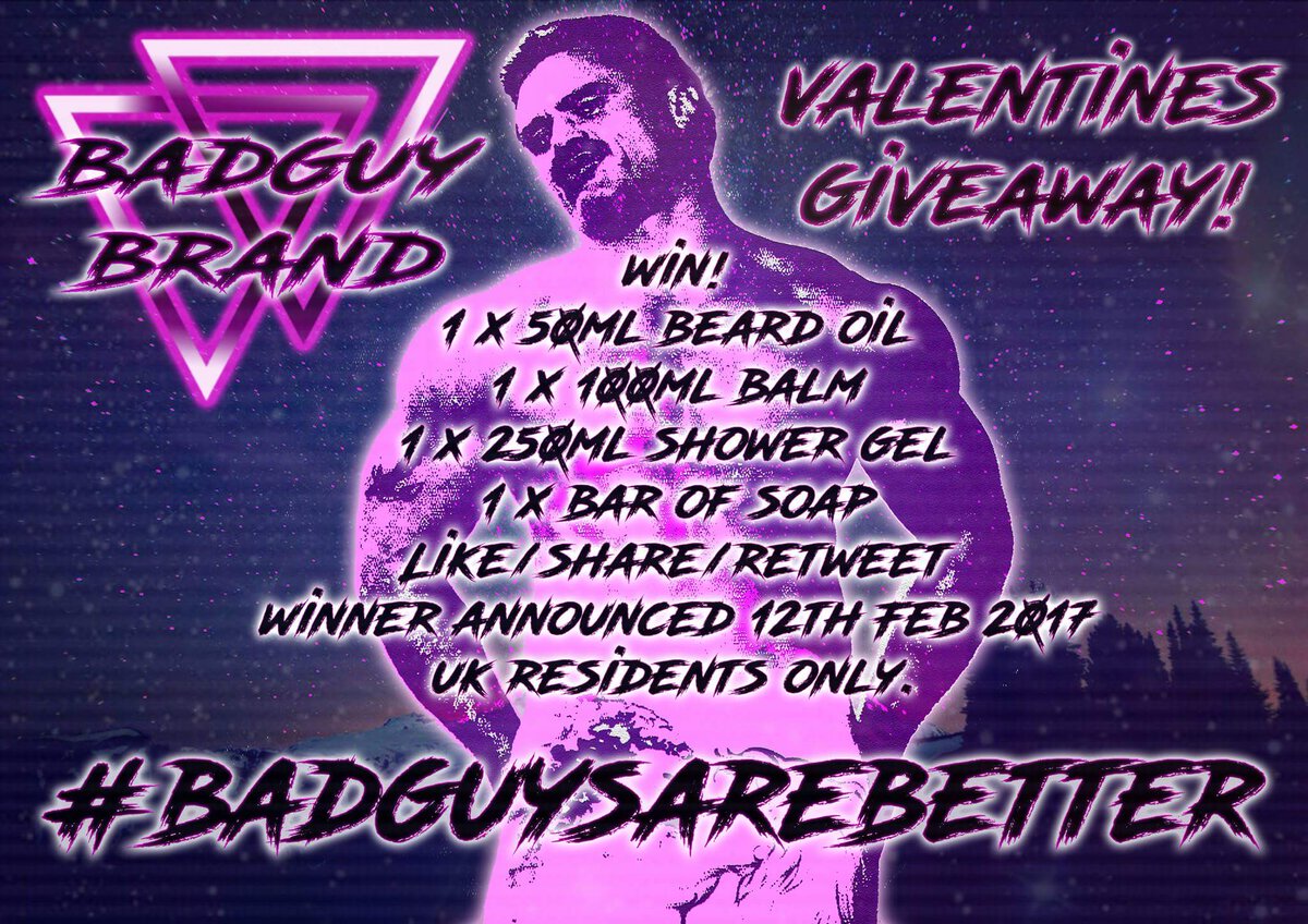 Competition. Like the pic, retweet and follow the page = WIN STUFF! #BadguysAreBetter