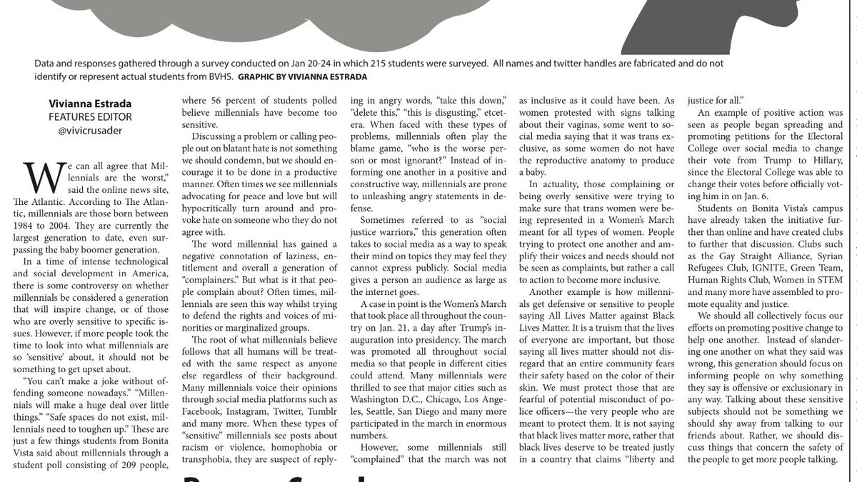 vivicrusader's tweet photo. .@vivicrusader For anyone who doesn't have a sixth period, here's my article and graphic I made! Let me know what you think :-)) https://t.co/1lc2VVqPAV