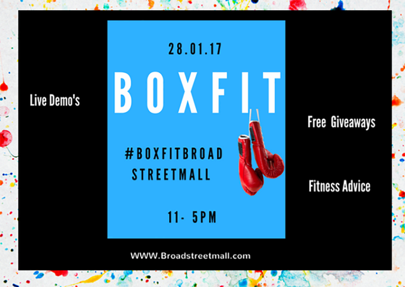 BroadStreetMall's tweet photo. Beat the January Blues and #BoxFit . Join us #Tomorrow for #fitness advice #Boxingdemo's & #Freebies...
Info : https://t.co/BymU0xry9Y https://t.co/DFJ13CFZUo
