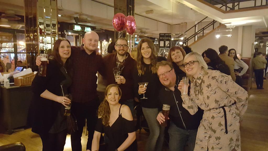 lynseynagra's tweet photo. Chris's leaving do! https://t.co/zVZ1PBOCbp
