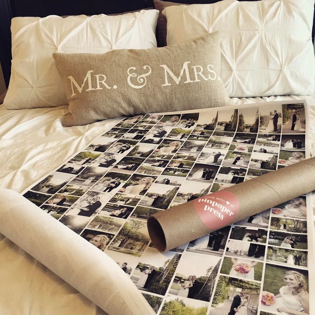 PinpaperPress's tweet photo. We LOVE this Pinpaper created by a happy customer for an anniversary gift! Wedding photos make the perfect anniversary/Valentine's Day gift! https://t.co/A3COzwxFx9