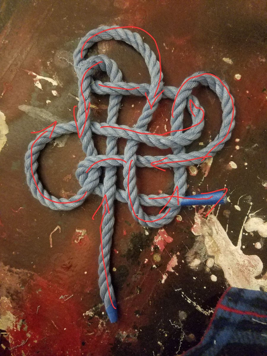 devilcreated's tweet photo. to whoever asked me for a flower knot tutorial, this is the best i got cause im lazy as hell https://t.co/xfq8HSgypO