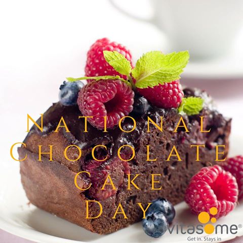 VitasomeLabs's tweet photo. National Chocolate Cake Day- let's celebrate! #NationalChocolateCakeDay #cheatday #Vitasome #GetInStayIn #liposomal #Vitamins #Supplements https://t.co/FDHjVHY31D