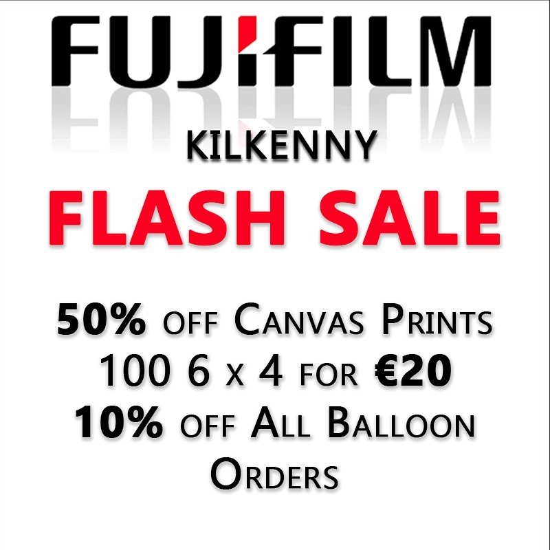 FujiKilkenny's tweet photo. FLASH SALE #lasweekendofJanuary  #Fujifilm #kilkenny #kilkennypeople #kilkennycountymatter 😉 ONE WEEKEND ONLY . https://t.co/QLgJvv5B4l