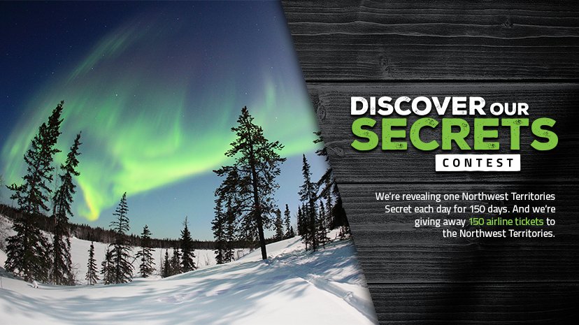 Psst! Want to see the #Aurora up close? Enter our #NWTSecrets contest for a chance to win one of 150 tickets goo.gl/ClbHw9